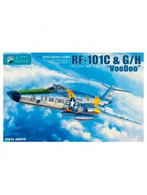 Maquette RF-101 C G/H Voodoo 1/48 de Kitty Hawk