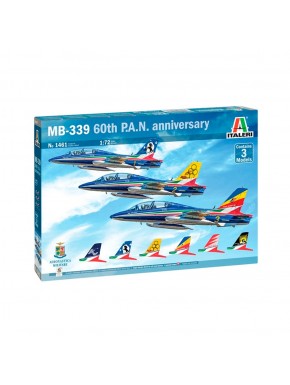 Kit de modelos 1/72 MB-339 60º aniversário Frecce Tricolori