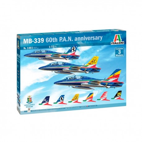 Kit de modelos 1/72 MB-339 60º aniversário Frecce Tricolori