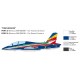 Kit de modelos 1/72 MB-339 60º aniversário Frecce Tricolori