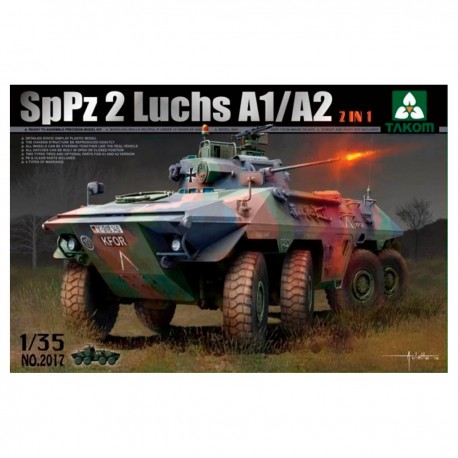 Maquette SpPz 2 Luchs A1/A2 à l'échelle 1/35 de TAKOM