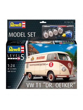 Set de modèle VW T1 Dr Oetker 1/24 par Revell