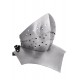 Gorget gothique en acier du XVe siècle