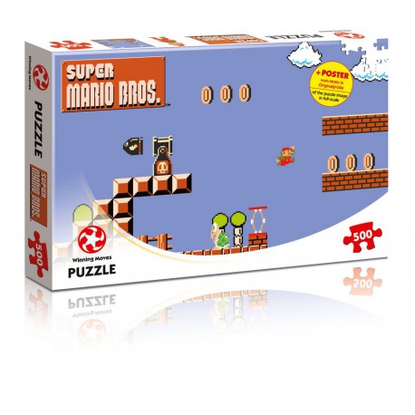 Puzzle Super Mario Bros Pantalla