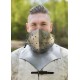 Gorget gothique en acier du XVe siècle