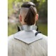 Gorget gothique en acier du XVe siècle