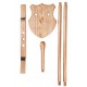 Support en bois pour armure et casque