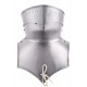 Bevor médiéval en acier 1.2 mm
