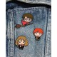 Pin Harry Potter Hermione con Escoba Kawaii