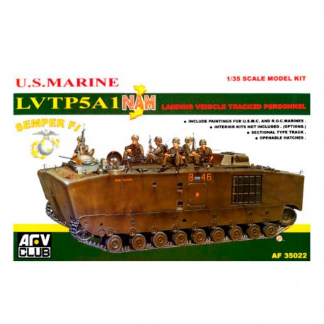Kit modèle LVTP-5 échelle 1/35 par AFV Club