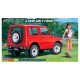 Maqueta Suzuki Jimny 1/24 con figura Camp Girl
