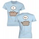 Camiseta chica Pusheen Hi Bye