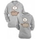 Sweat-shirt fille Pusheen Hi/Bye