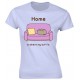Camiseta chica Pusheen Home is where my Butt is