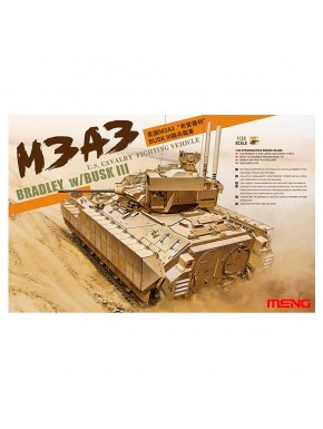 Maquete escala 1/35 M3A3 Bradley com BUSK III da Meng