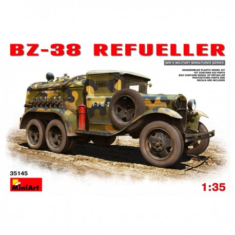 Maquete Bz-38 Refueller em escala 1/35 por MiniArt