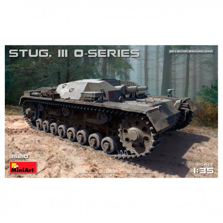 Modèle Stug.III 0-series échelle 1/35 MiniArt