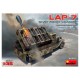 Maqueta lanzacohetes soviético Lap-7 en escala 1/35