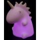 Lámpara quitamiedos Unicornio LED Multicolor