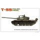 Modèle échelle 1-35 du char T-55 Polish Prod.