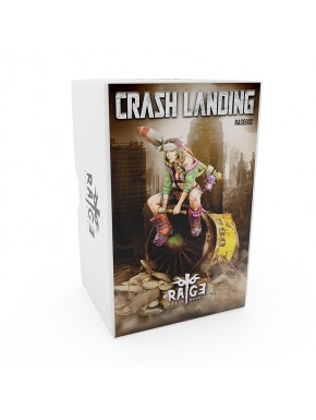 Modèle en résine Crash Landing de 90mm par Rage