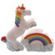 Salière et la poivrière en céramique Licorne Kawaii