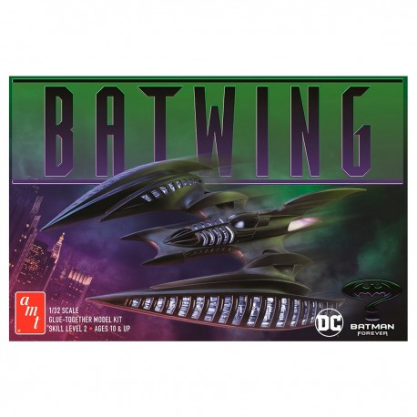 Maquete do Batwing de Batman Forever da AMT em escala 1/32