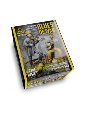 Figura histórica Voluntarios Alabama 1861 54mm