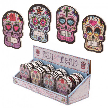 Lima de Uñas Calavera Mexicana Día de los Muertos