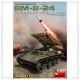 Maquette de lance-roquettes BM-8-24 à l'échelle 1/35