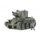 Modelo a escala del tanque finlandés BT-42 de Tamiya