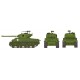 Modelo de tanque M4A3E8 Sherman Easy Eight a escala 1/35