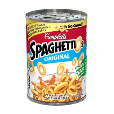 Spaghetti dans une boîte, Campbell Spaguettios
