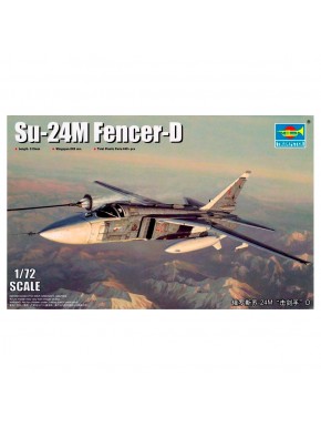 Maquete Su-24M Fencer-D da Trumpeter em escala 1/72