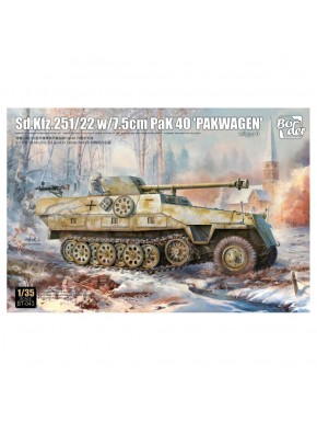 Maquette Sd.Kfz.251/22 Pakwagen 1/35 de Border Model