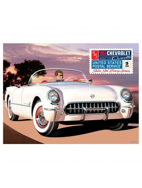Maqueta Chevrolet Corvette 1953 AMT a escala 1/25