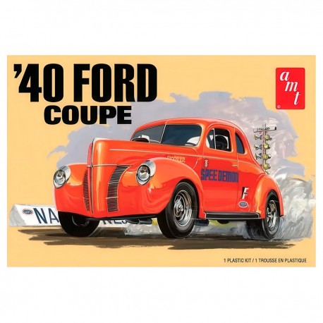 Kit maqueta Ford Coupe 1940 AMT 1/25