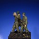 Conjunto de figuras 1/35 Behind Enemy Lines em diorama