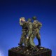 Conjunto de figuras 1/35 Behind Enemy Lines em diorama