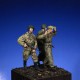 Conjunto de figuras 1/35 Behind Enemy Lines em diorama