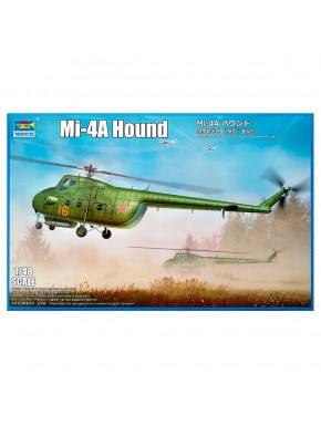 Caixa de maquete Mi-4A Hound 1/48 da Trumpeter
