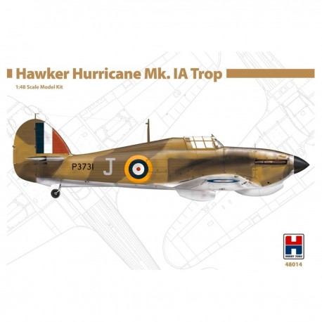 Maquette Hawker Hurricane Mk.IA Trop 1/48 de Hobby 2000