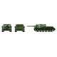 Kit de montagem de tanque russo JSU-152 em escala 1/35