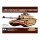 Modelo em escala de tanque Challenger 2 da Tamiya