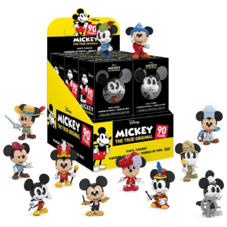 Minifigura Surprise De Mickey Mouse 90 Anniversaire Disney Funko