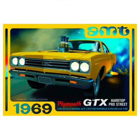 Kit de maqueta del Plymouth GTX 1969 de AMT