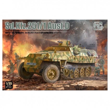 Kit de modélisme Sd.Kfz.251/1 Ausf.D à l'échelle 1/35