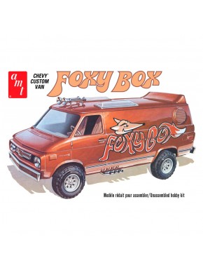 Maqueta de la Chevy Van 1975 Foxy Box de AMT