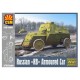 Kit de modelagem de carro blindado russo RB em escala 1/35