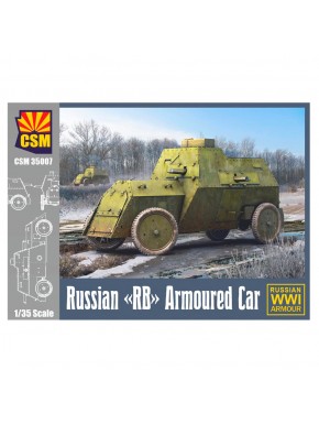 Kit de modelagem de carro blindado russo RB em escala 1/35